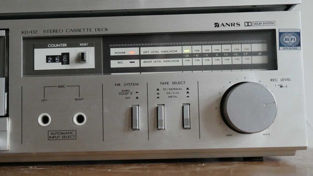 magnetofon JVC KD-D2E vintage