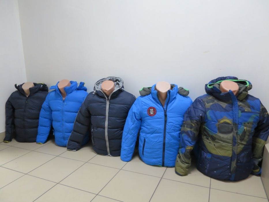 116 rozmiar kurtka zimowa kaptur polar chłopięca chłopaka chłopak 122
