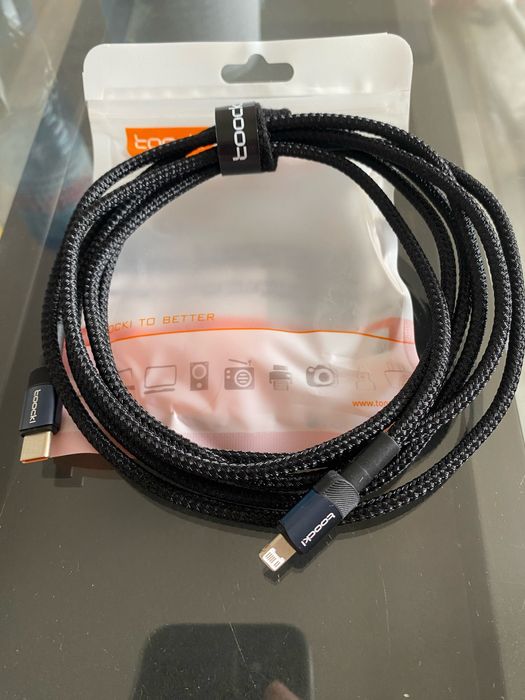 Кабель usb - type-C 2 м lightning - type c 2м