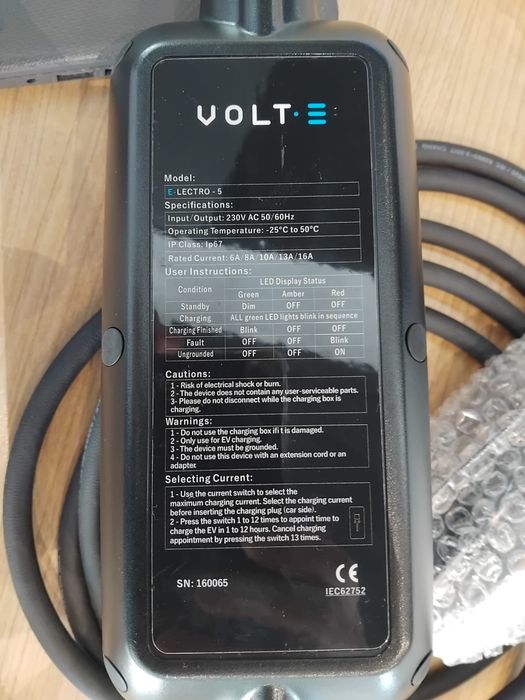 Carregador Veiculos Electricos Portatil