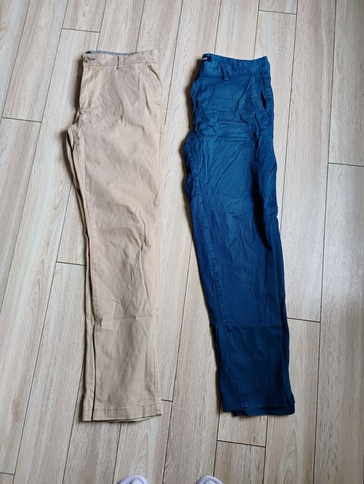 Spodnie męskie casual fit 2 sztuki