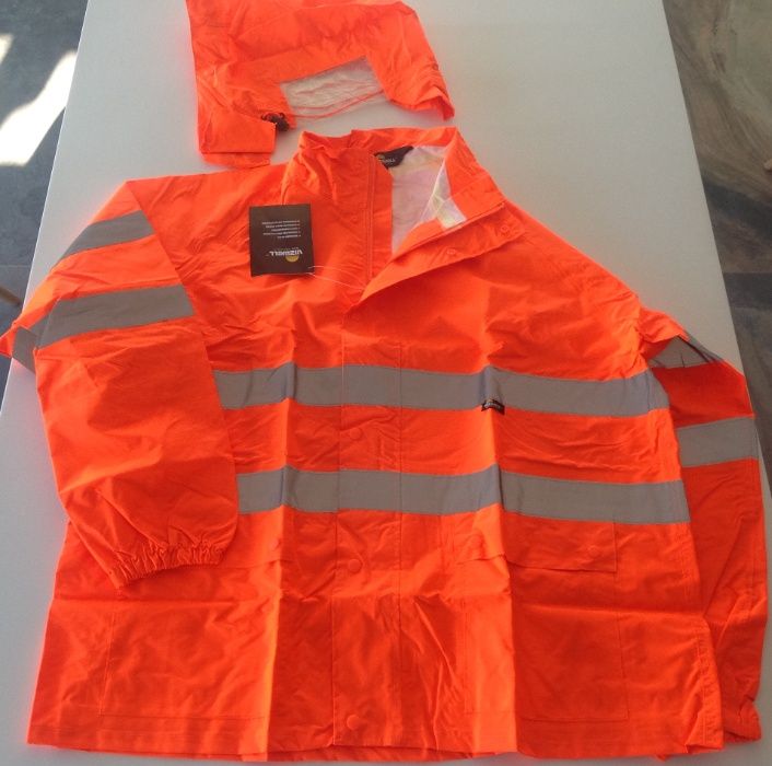 Fato impermeável de alta visibilidade Tam XL