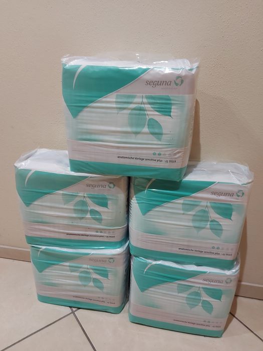 Pieluchy dla dorosłych, majtki 25 szt. Seguna sesitive plus