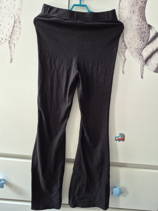Spodnie dzwony marki H&M rozmiar 128