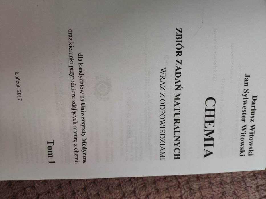 Zbiór zadań Witkowski 2017