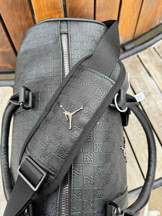 Спортивна сумка чоловіча Jordan Monogram | Сумка Джордан | Чорна