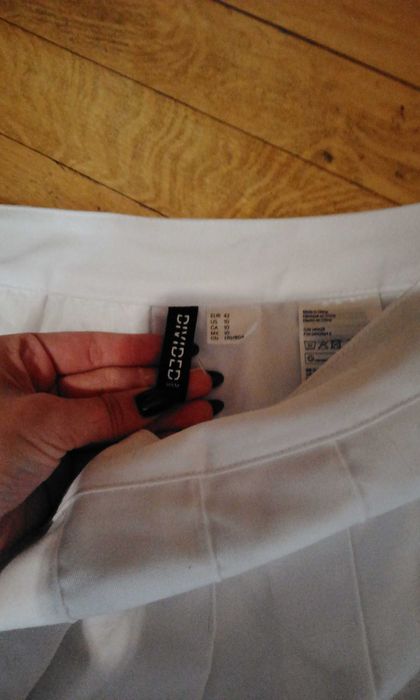 Спідниця біла h&m divided