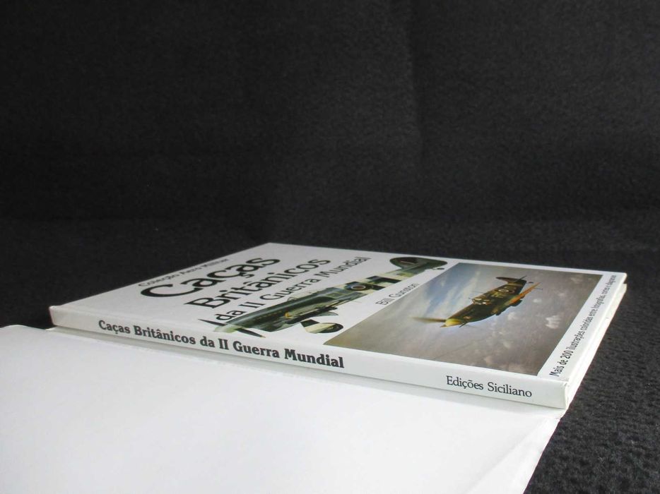 Livro Caças Britânicos da II Guerra Mundial Bill Gunston