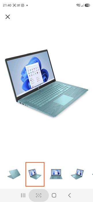 HP Laptop 17-cn0615ds WERSJA   LIMITOWANA