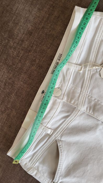 Tom Tailor białe Jeans'y  SLiM FiT _ NOWE z Metką * 30/32 (38/40)
