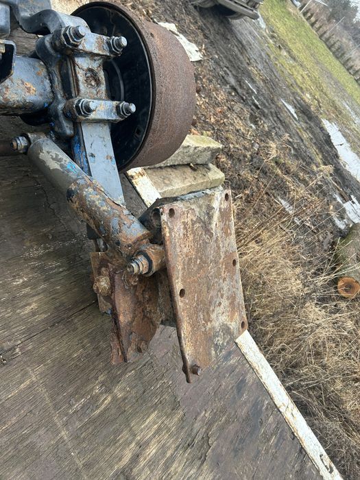 Oś osie BPW bęben cementonaczepa