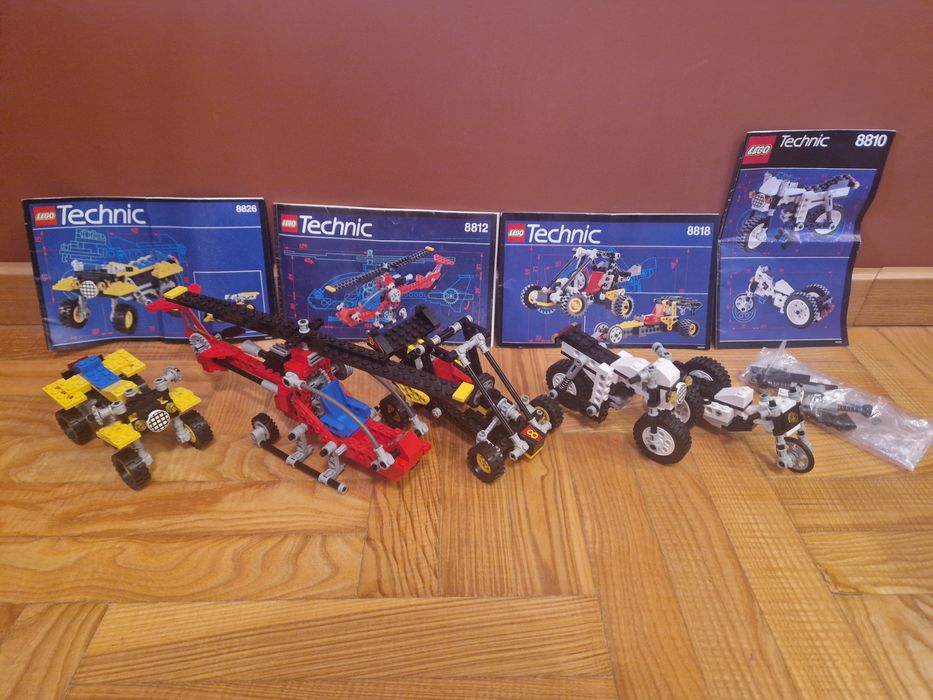 Lego technic pięć zestawów