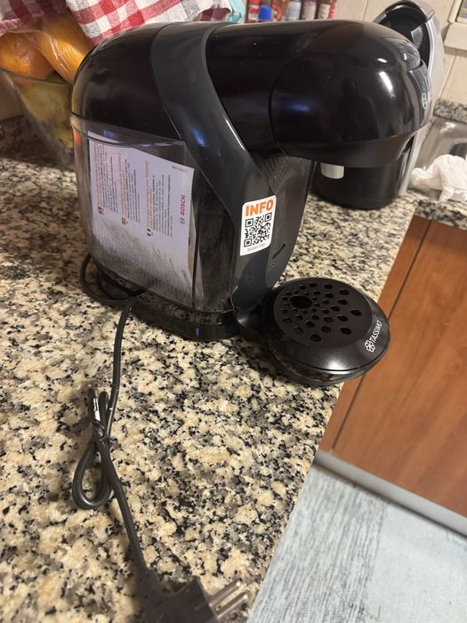 Máquina de Café Bosch Tassimo Preta – Nova na Embalagem
