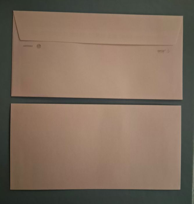 480 Envelopes Carta DL 110 x 220 mm