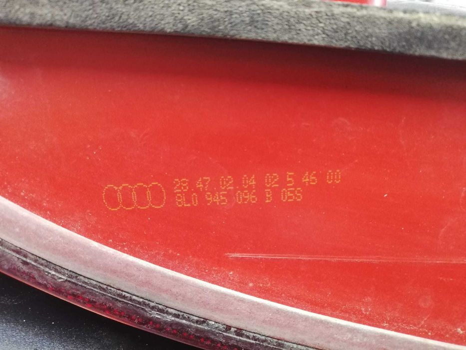 Farois traseiros Audi A3