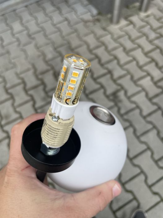 Lampy wiszące Orlicki LOFT owe szklana kula