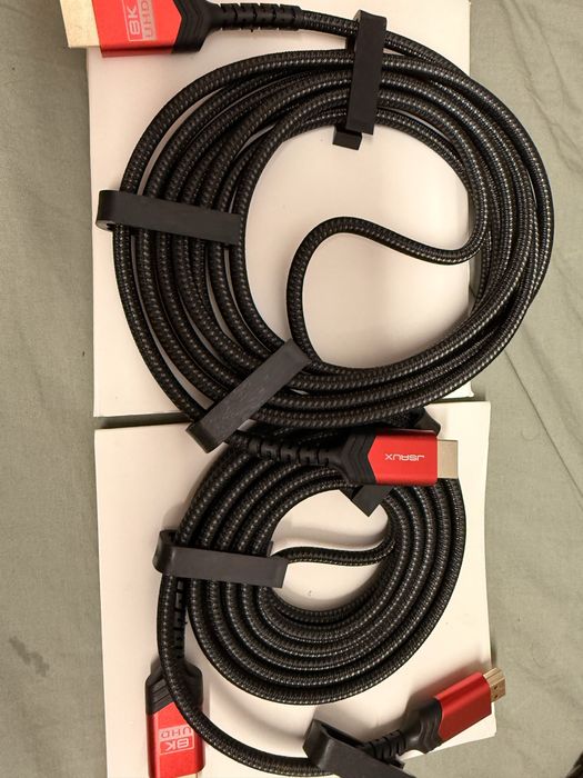 JSAUX 2x Kabel USB-C na HDMI, 4m, 4K 60 Hz, kompatybilny z Thunderbolt 3
