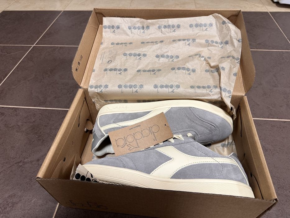 Кросівки diadora замш