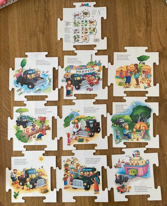 Pista Puzzle Competição com o Camião
