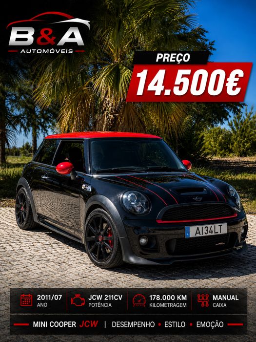 MINI John Cooper Works 211cv / Possibilidade Financiamento