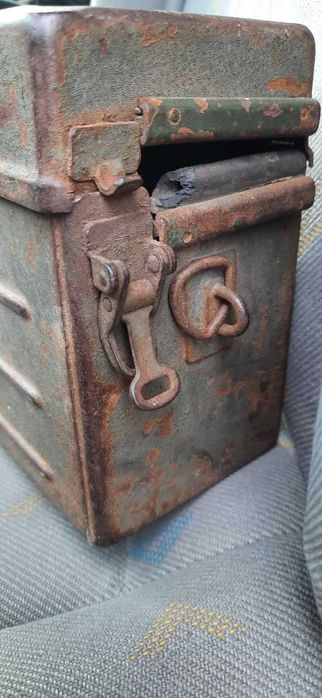 ящик военно полевого телефона ТВК-2 Портативный походный телефон метал