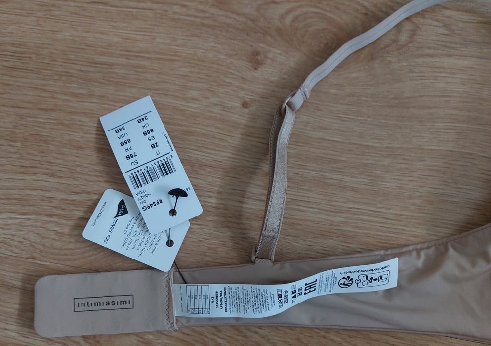Biustonosz Intimissimi Gioia push-up bez fiszbin 75B