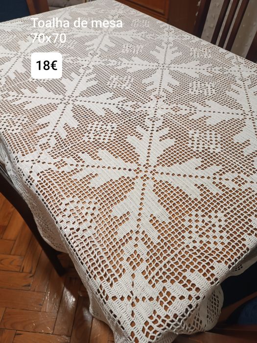 Colchas/toalhas de renda