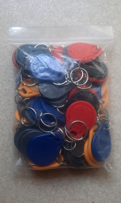 Домофонный ключ Mifare Classik 1K 13.56 mhz / Перезаписываемые / 50 шт