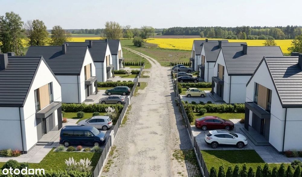 DOM wolnostojący ponad 82m2, Pompa Ciepła, Bezpośrednio