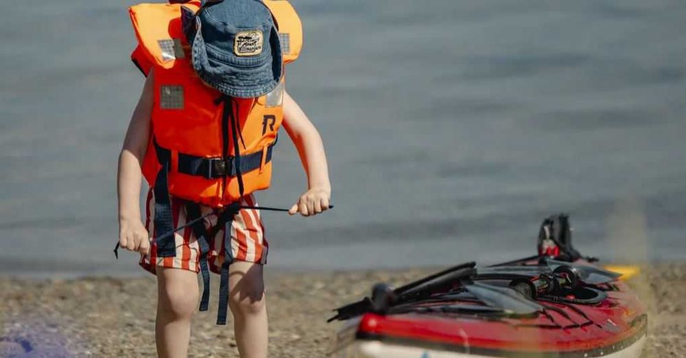 Colete de barco para criança  15-30 Kg - Como Novo