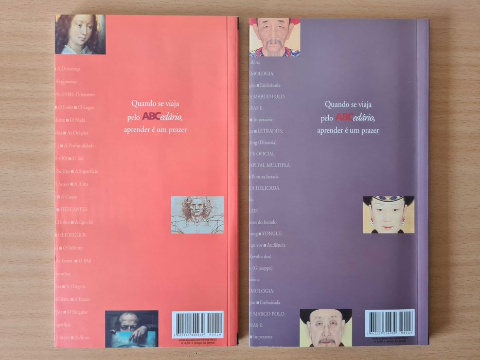 7 livros da coleção "ABCdário" do Público