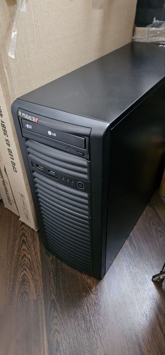 Сервер Supermicro Xeon E3-1230 3.3 DDR4 500W 3×500Gb компьютер сервак