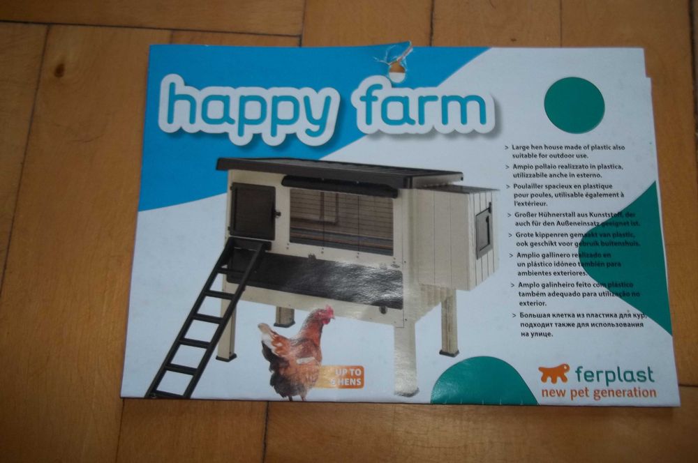 kurnik dla kur Happy Farm kury hodowla jajka