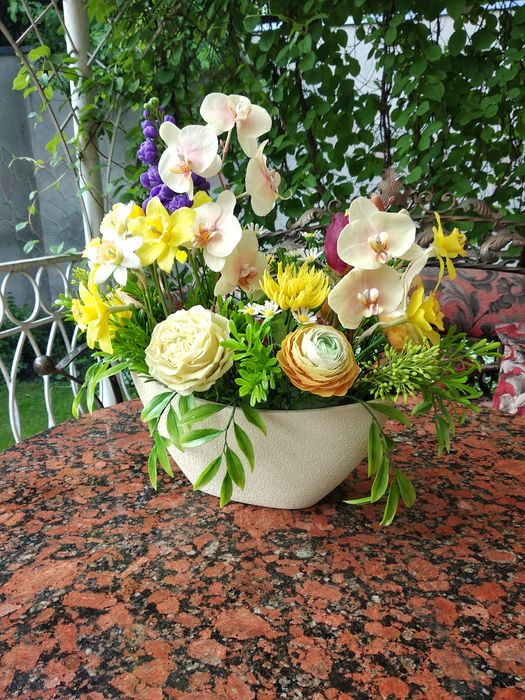 Цветы-Холодный фарфор