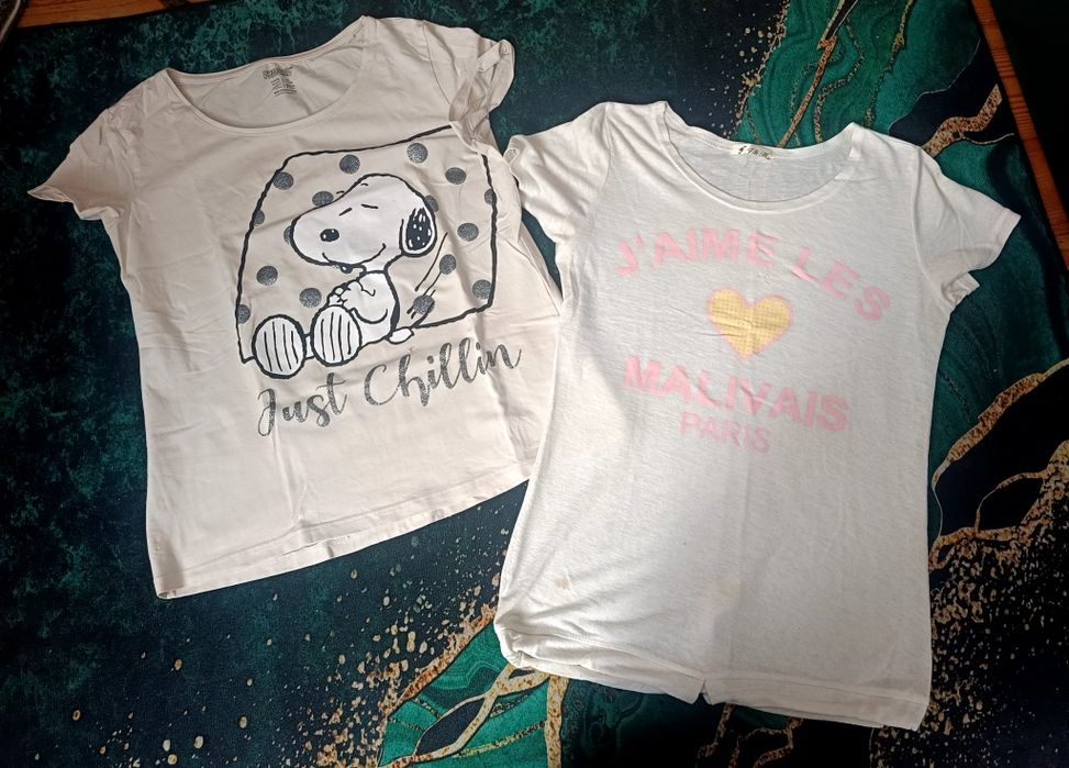 Paka zestaw ubrań bluzek damskich L