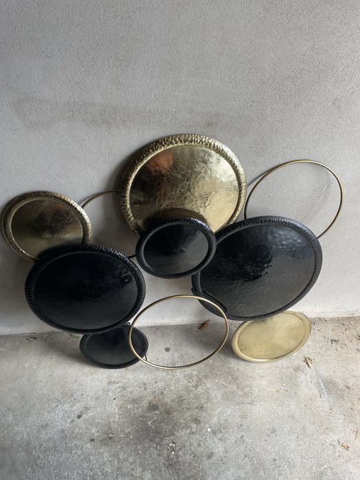 Peça em latao para decoraçao de parede