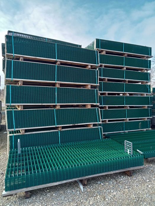 Panele fi4 123 /Słupki ogrodzeniowe/ Ogrodzenia panelowe