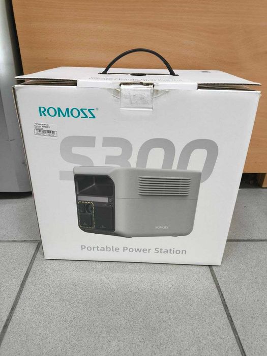 Зарядна станція Romoss RM300 / 300 Вт / 256 Вт⋅год / LiFePO4 EU / UPS