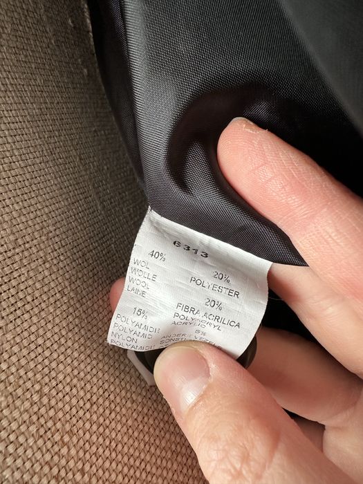 Czarny klasyczny płaszcz | Milo – r. 38 | wełniany
