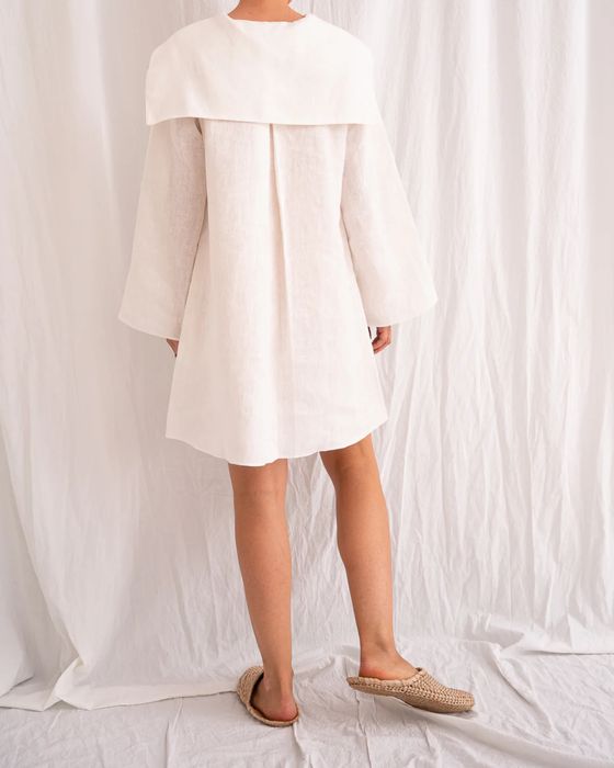 Vestido linho Santorini, Les Vacances d'Irina - Como novo