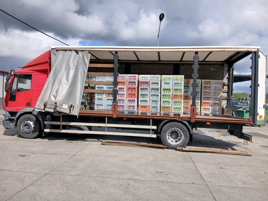 Transport usługi transportowe ślask małopolska cała Polska 9 ton 18 pal