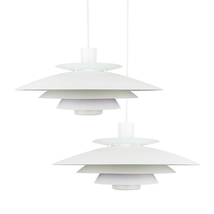 Para duńskich vintage lamp Form Light, lata 80