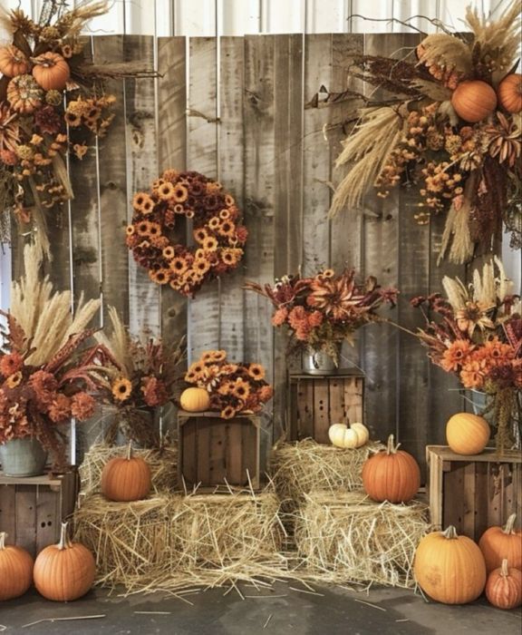 Солома, тюки соломи, солома для декору