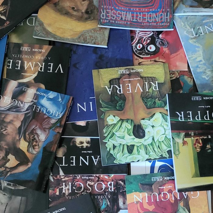Coleção de livros de arte Taschen Público Vários números