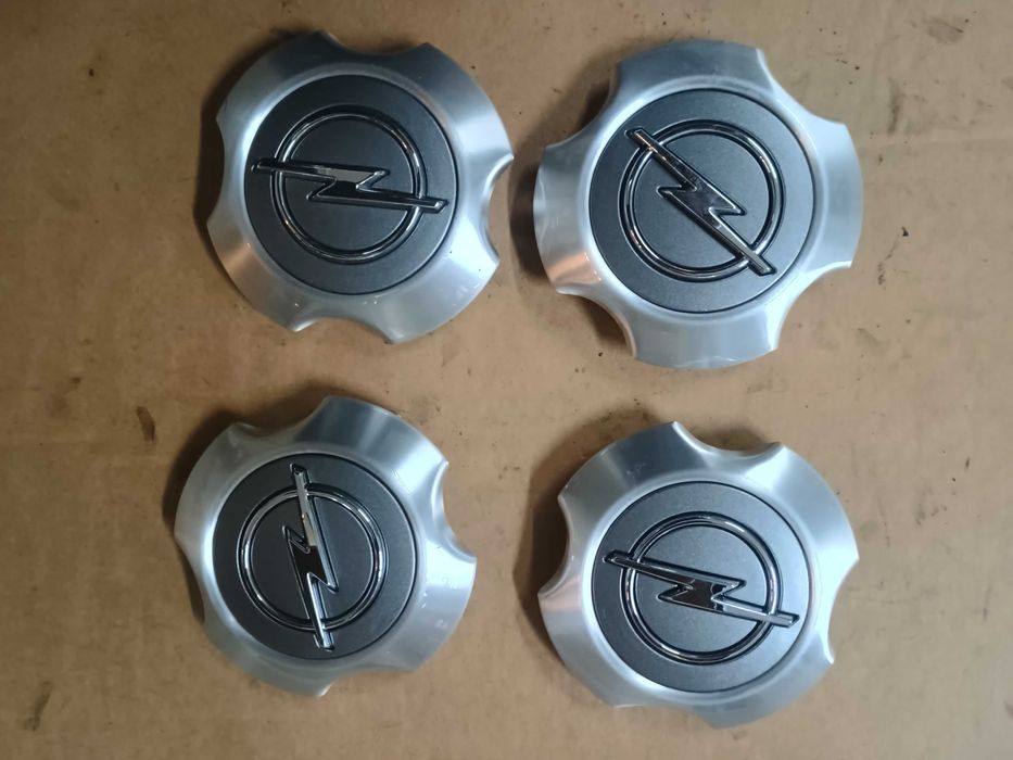 Dekielki kołpaczki felg Opel 80mm Komplet 4 sztuki