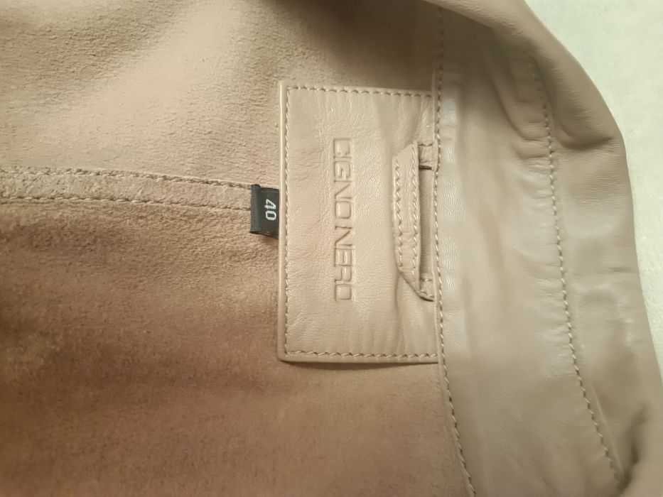 Плащь , натуральна шкіра