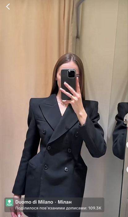 Плаття піджак Zara XS M блейзер zara плаття zara чорне сукня zara