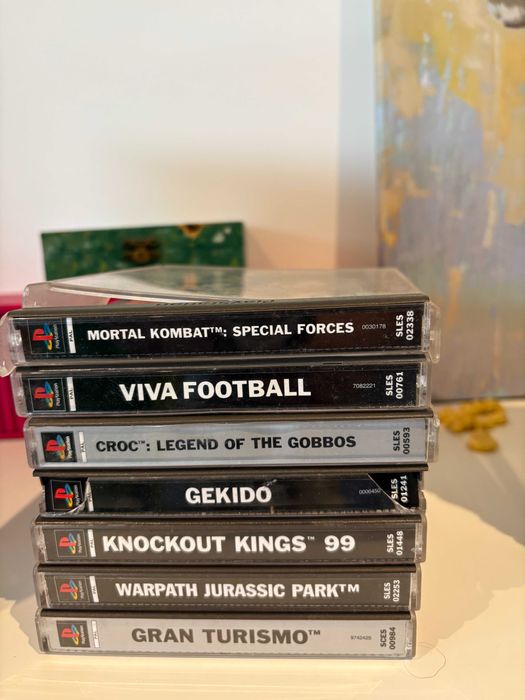 Jogos PlayStation 1 - Preços na descrição*