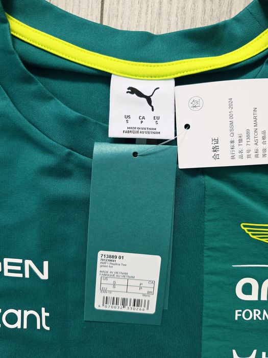 Aston Martin Formula One Team 2026, koszulka Puma F1, Alonso, Stroll