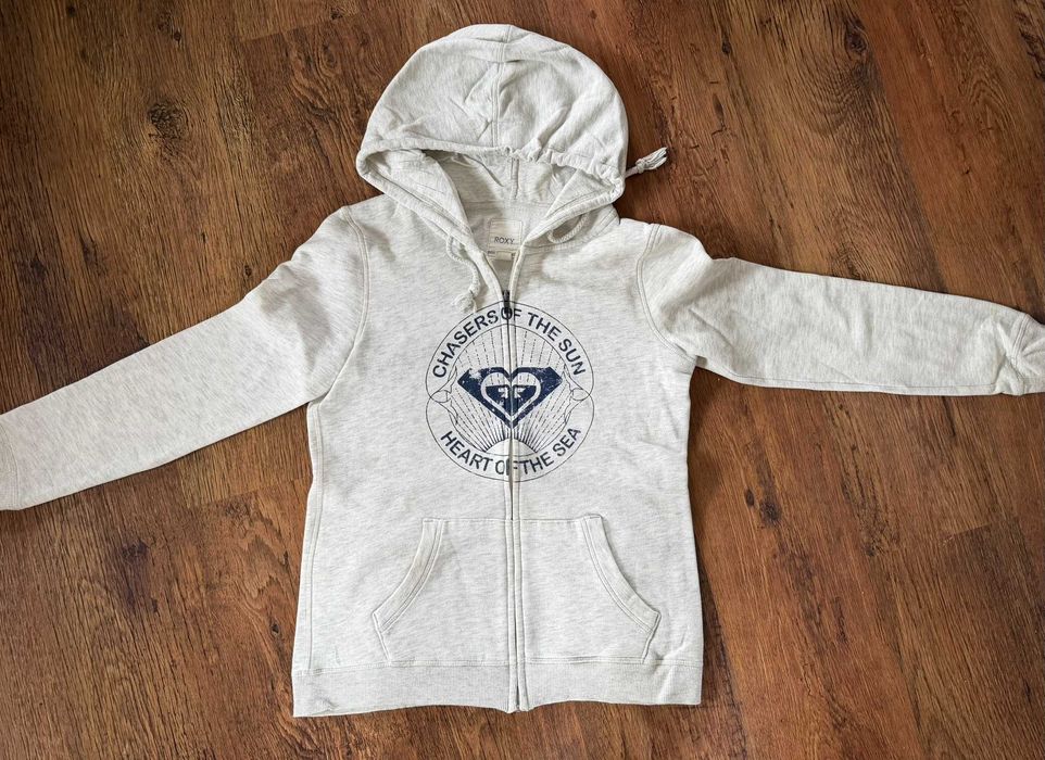 Bluza Roxy białoszara / kremowa rozmiar M